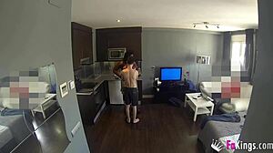 the cuban babysitter assistant lisa black with big tits and ass bends over for boss jordi at fakings offering deepthroat blowjob doggystyle cumshot interracial service