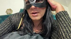 i'm spanking hard in shiny black stockings... dirty talk masturbation preview hits deep