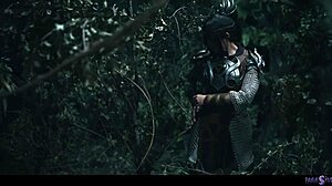 i crave infecting octokuro with parasites as blonde elf in medieval lesbian sex