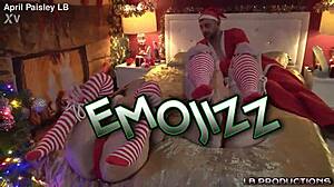 Santa's whores, wanna see us fist asses and gag on monster cocks for Christmas? 