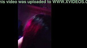 wife dances seductively then sucks cock hard before backyard anal