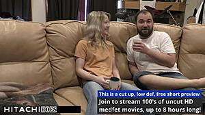 stacy shepard's shaved pussy gapes from nurse hitachi orgasms