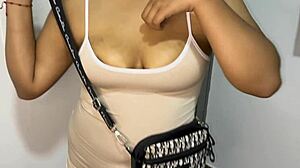 Stepmom massage ends with big black cock creampie on fat ass cheeks