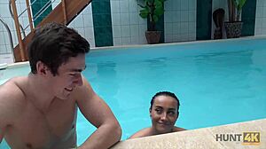 Hunt4k Brunette Picked Up And Fucked Nicely Poolside Private