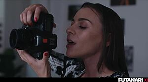 time froze so sexy shemale huge cock facefucks moaning teen blonde