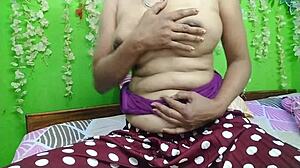 Horny Indian Bhabhi Gets Bent Over for Deep Doggystyle Chudai on Suhagraat