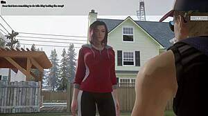 our neighbors invited this hentai babe for 3d orgy anal creampie gangbang