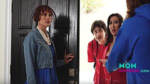 Family Foursome Next Door Explodes with Lily Lane, Kell Fire Sucking Tits!