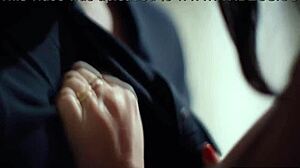 Stepbro's wife panties soaked for stranger's monster cock plunge?