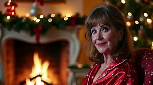 ever seen a granny claus bent over taking doggystyle creampie load?