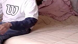 stepbrother's hidden cam catches my first sloppy blowjob and deep creampie fuck!!