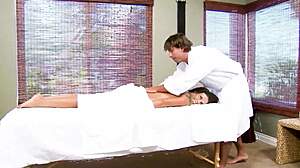 Isn't a steamy massage the perfect lead-in to bent over fucking, cowgirl riding and cum-covered spooning bliss?