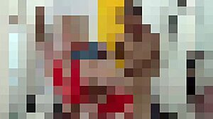 Tive que foder a buceta grande da milf gostosa do Minicraft