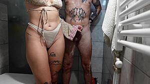 saw you jerking in shower, couldn't resist joining right? 