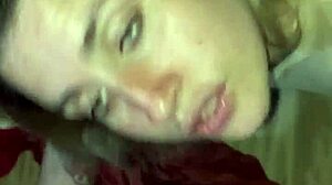 Sexy latina slut bends over those bouncing big ass cheeks deepthroat blowjob homemade doggystyle