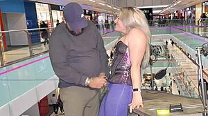 Heart Pounding Public Mall Fuck Creampie Thrill!