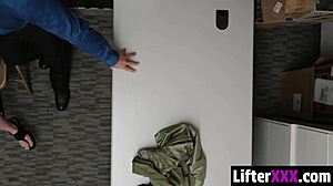 Suspect Punished By LP Officer With Hard Doggystyle Fuck