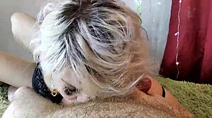 mature wife deepthroats hubby balls licks big cock daily 😈💦