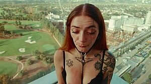 Malafalda's Deepthroat Anal in Public Turns Submissive Slut Wild