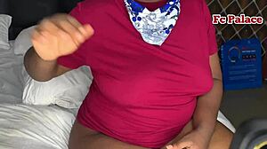 i squirted so much on the bed when steps0n fucked me better than husband