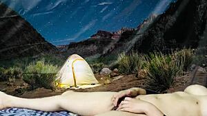 Ever catch your stepsis stripping nude by the campfire at night?