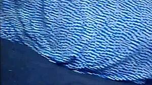 Hey, watch this hot milf tease her thick legs and curvy body slowly?