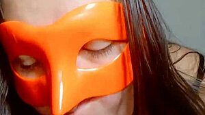 la dueña del bar spreads her huge pussy lips for stranger cock