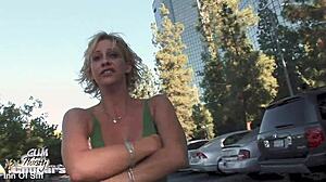 Phyllisha Anne milf cougar creampied after parking lot pickup fuck