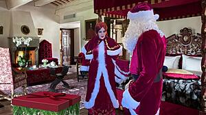 ever seen a granny claus bent over taking doggystyle creampie load?