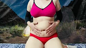 Ever catch your stepsis stripping nude by the campfire at night?