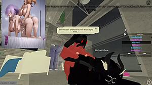 huge futa cock drills moth pussy raw stretching her limits wide