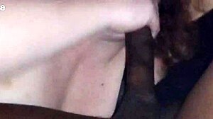 irish rose's fat milf body rides chrisharper's monster black cock hard