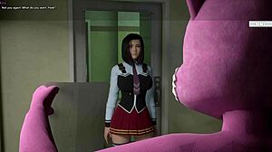 our neighbors invited this hentai babe for 3d orgy anal creampie gangbang