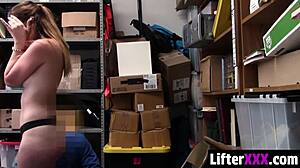 Suspect Punished By LP Officer With Hard Doggystyle Fuck