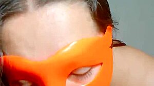 la dueña del bar spreads her huge pussy lips for stranger cock