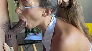 college friend calls me over to study but ends up sucking cock and taking it doggystyle