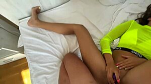 yoya grey bends over for rough pov anal creampie doggystyle farting