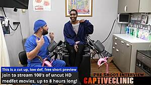 Strangers entwine barefoot in latex-gloved toy play backstage