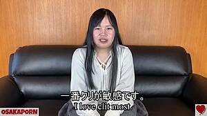 chubby japanese amateur kanna with marshmallow jiggling tits rides cock hard while giving thick blowjob in homemade pov