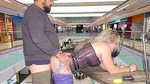Heart Pounding Public Mall Fuck Creampie Thrill!