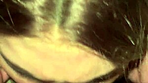 BLONDIE GAGS DEEP ON THICK COCK POV!