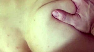 Young Stepmother Lets Stepson Creampie Her Belly After Lingerie Tease in Under Ten Minutes