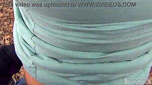 married wife in pantyhose spreads legs outdoors begging for sperm mouthful