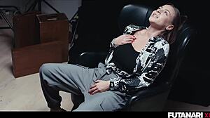 time froze so sexy shemale huge cock facefucks moaning teen blonde