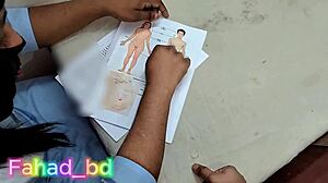 desi college teen learns dirty sex riding daddy cock