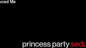 Three juicy babes in lingerie party lick pussies muff dive with huge natural tits kissing wet?