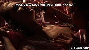 What if the horny milf maid seduces with close up pussy licking fingering and big tits pleasure?