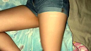 la mujer de mi amigo me ruega que la folle duro con mi verga mientras el trabaja!