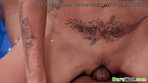 busty blonde milf masseuse gives nuru rub to client with monster bbc cravings andi avalon