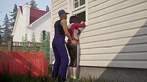 our neighbors invited this hentai babe for 3d orgy anal creampie gangbang